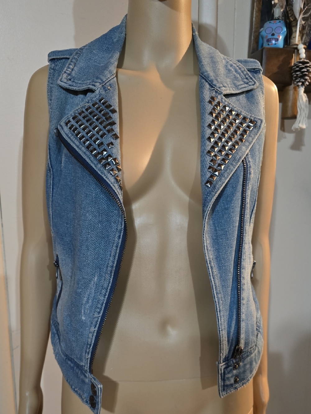Jean Jacket Vest - Picture 3 of 5
